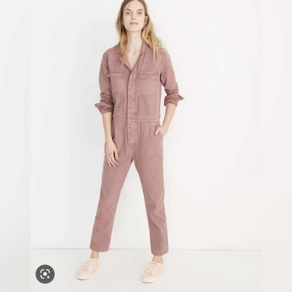Madewell Jumpsuit Coveralls Light Pink in XS